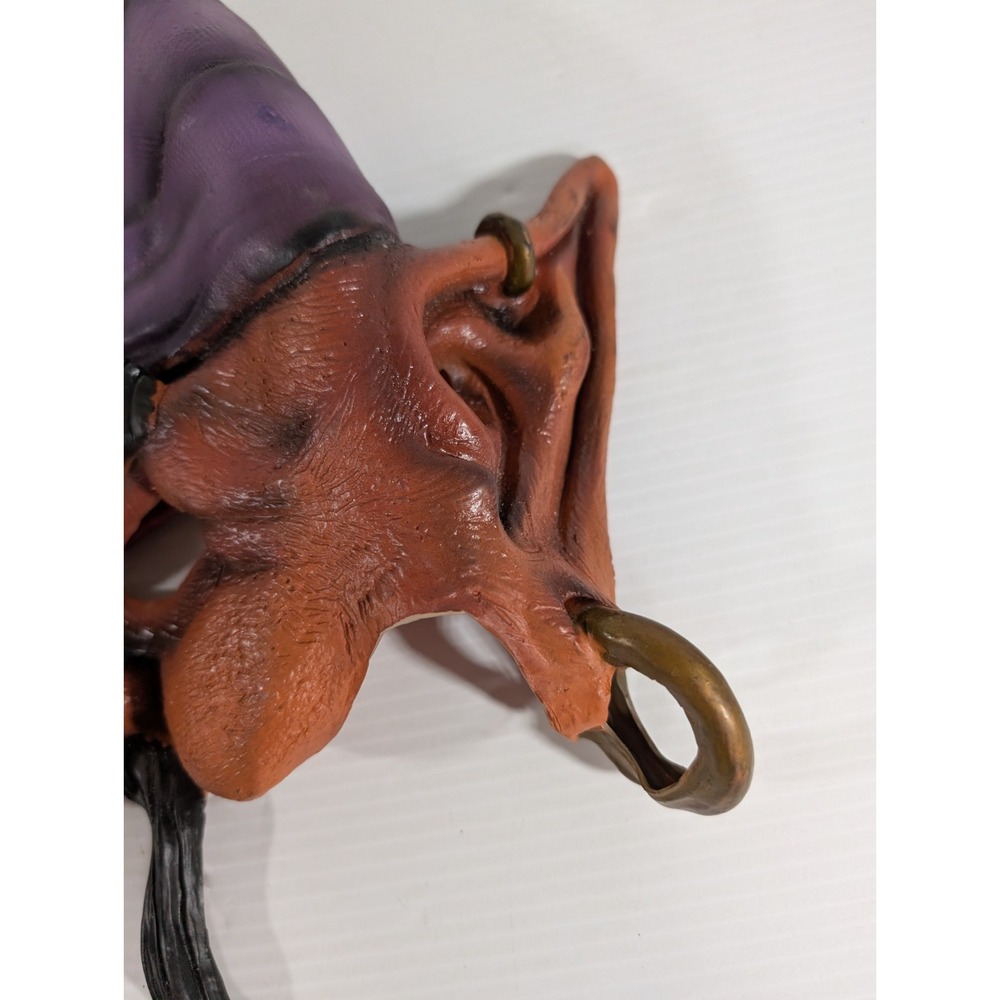Vintage Genie Rubber Mask DISGUISE 2003 Halloween Mask Vinyl Costume Rare Aladin - Picture 6 of 11